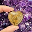 Bronzite (Enstatite Axinite) Puffy Heart - Medium