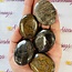 Bronzite (Enstatite Axinite) Palm Pillow Pocket Stone