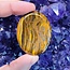 Tiger Iron (Mugglestone Muggle Stone) Worry (Thumb Fidget Relaxation Pocket) Stones - Large Oval