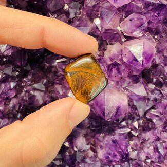 Tiger Iron (Mugglestone Muggle Stone) - Tumbled