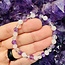 Amethyst, Rose Quartz & Clear Quartz Bracelets - 6mm