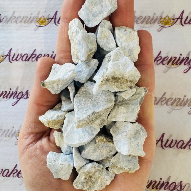 Light Blue (Baby Blue) Aventurine-Rough Raw Natural