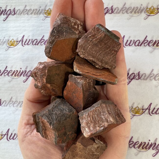 Red Tigers Eye - Rough Raw Natural