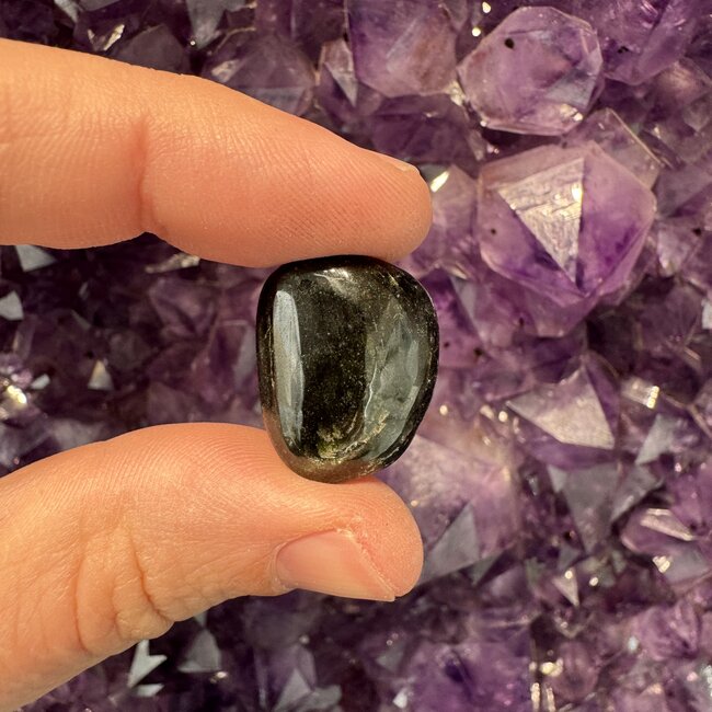 Black Diopside - Tumbled