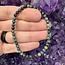 Crocodile (Kambaba) Jasper (Green Stromatolite) Bracelets - 4mm Mini