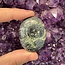 Crocodile (Kambaba) Jasper (Green Stromatolite) Palm Pillow Pocket Stone
