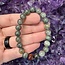 African Bloodstone (Seftonite Septonite Setonite Heliotrope) Bracelets - 8mm