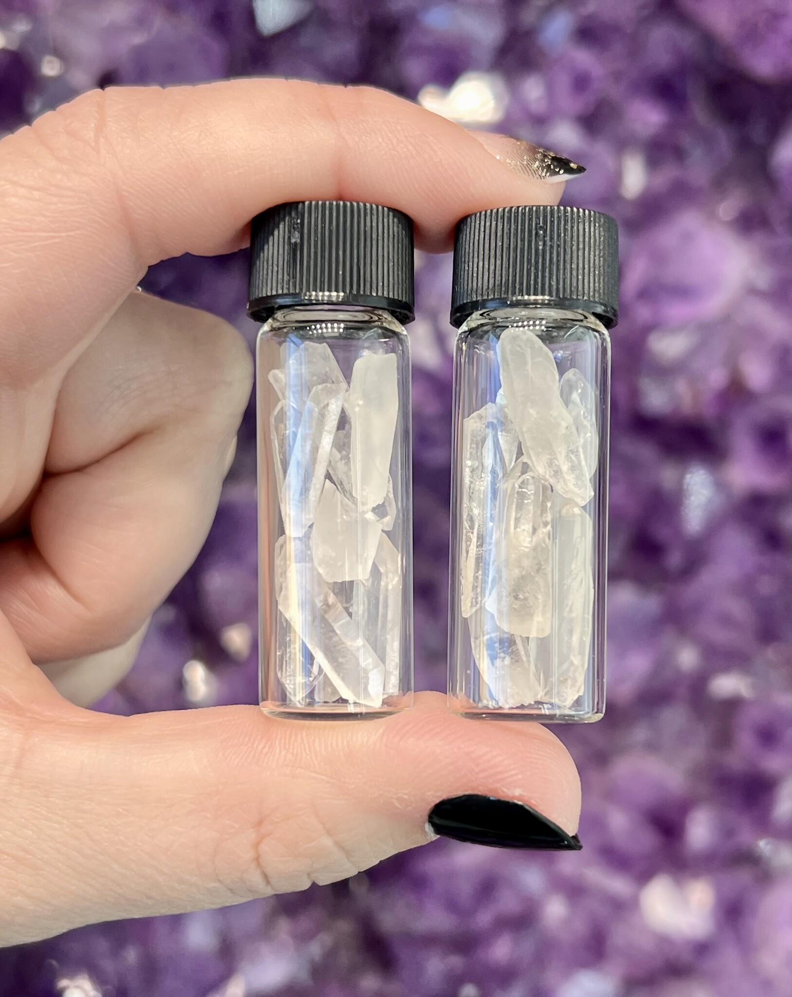Lemurian Seed Quartz Vial - 11 grams + - Awakenings