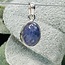 Tanzanite Pendants - Oval Bezel Set - Sterling Silver