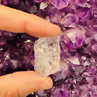 Rose de France Amethyst - Rough Raw Natural