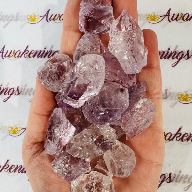 Rose de France Amethyst - Rough Raw Natural