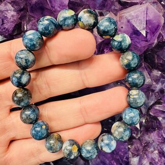 Dianite (Blue Jadeite) Bracelet - 10mm
