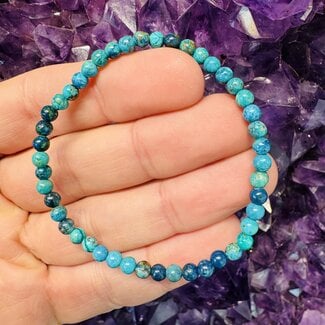 Shattuckite Bracelets - 4mm