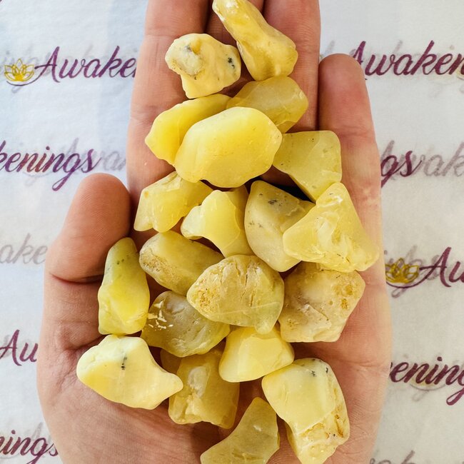 Yellow Opal - Rough Raw Natural