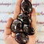 Garnet (AAA Grade) Palm Pillow Pocket Stones - Medium