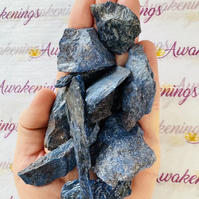 Blue Richterite (Blue Sugilite) (Large - Famous Wessels Mine) - Rough Raw Natural