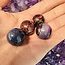 Richterite + Sugilite + Bustamite Spheres (Famous Wessels Mine) - 20mm