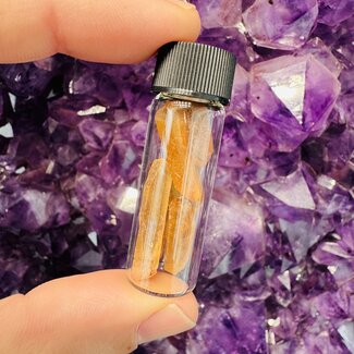 Tangerine Quartz Vial - 11 grams +