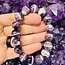 Chevron (Dream) Amethyst Bracelets - 10-12mm