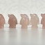 Rose Quartz Penguin Figurine - 1" Animal, Carving, Statue