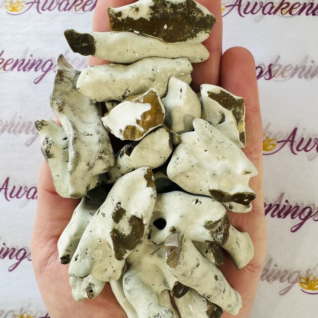 Icicle Agate - Tumbled