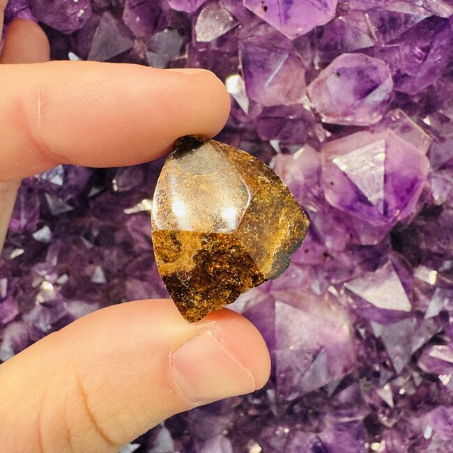 Dravite (Brown Tourmaline) Polished Rough