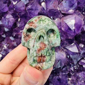 Eclogite Skull - 2"