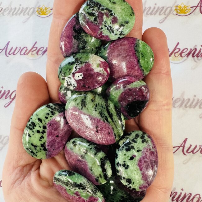 Ruby Zoisite (AAA Grade) Palms