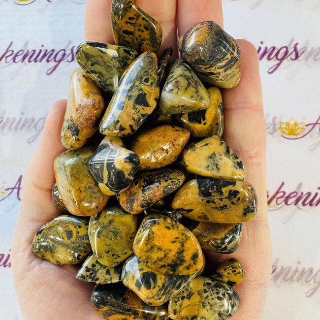 Orange Cobra Jasper - Tumbled