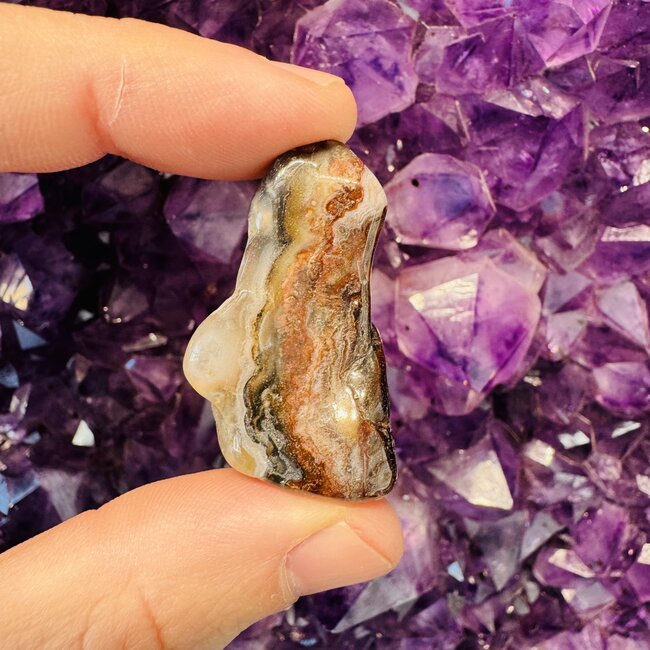 Fire Agate - Rough Raw Natural