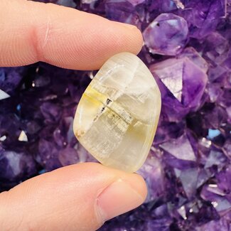 Pineapple Calcite - Tumbled