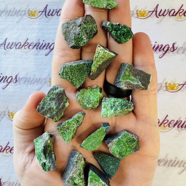 Uvarovite - Rough Raw Natural