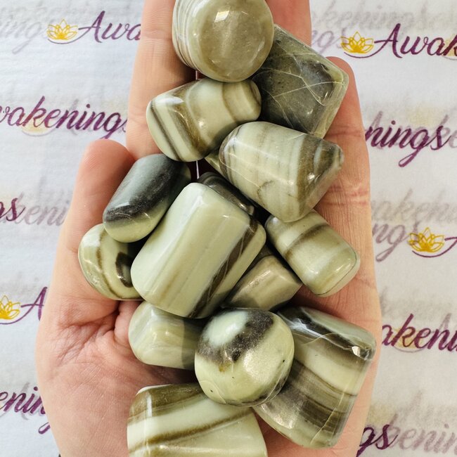 Banded Serpentine - Tumbled