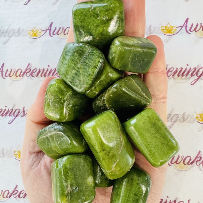 Green Tremolite - Tumbled