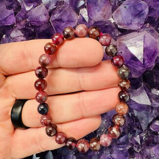 Red Spinel Bracelet - 7-8mm