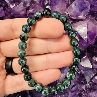 Guatemalan Green Jade Bracelets - 8mm