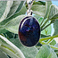 Sugilite & Bustamite Pendants - Oval Bezel Set - Sterling Silver