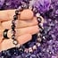 Purple Lepidolite with Mica (Muscovite) Bracelets - 8mm (High Flash)