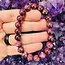 Dark Pink Ruby (Rubellite) Tourmaline Bracelets - 7-9mm (AA Grade)