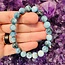 Blue Ice (Glacierite Nakaurite) Bracelets - 9-10mm