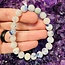 Dumortierite In Quartz Bracelet - 9mm