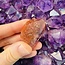 Lepidocrocite Quartz Points - Large