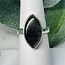 Purple Labradorite Rings - Size 7 Marquise Bezel Set - Sterling Silver