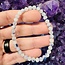 Dumortierite In Quartz Bracelets - 4mm