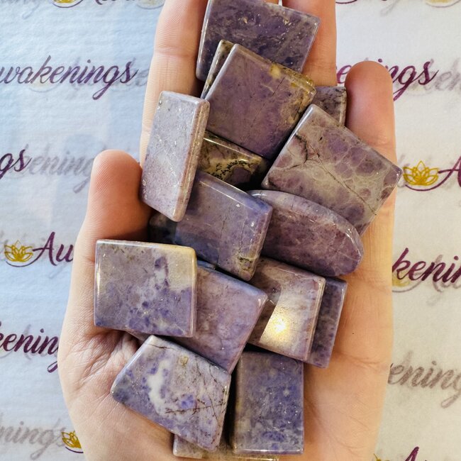Purple Lavender Jade - Slices Slabs Flats
