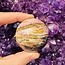 Strawberry Pink Opal Sphere Orb - 50mm