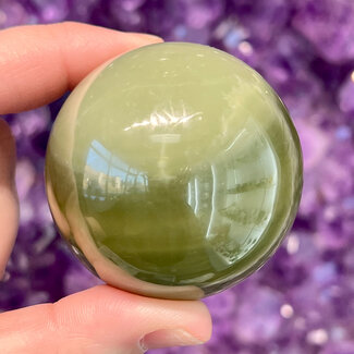 Green Onyx Sphere Orb Globe - 50-55mm