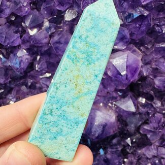 Peruvian Chrysocolla Tower - 3"