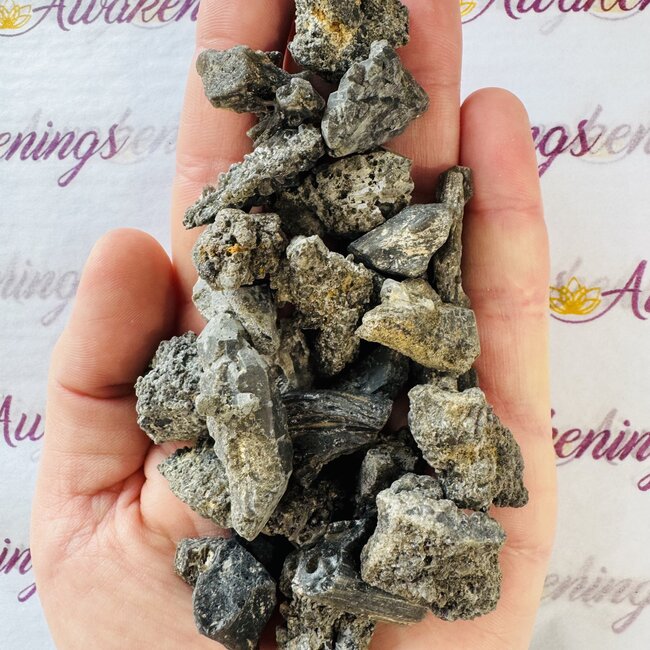 Brookite & Smoky (Smokey) Quartz - Rough Raw Natural