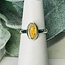 Imperial Topaz Rings - Size 5 Marquise Bezel Set - Sterling Silver